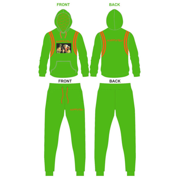 SweatSuits-Lime Green